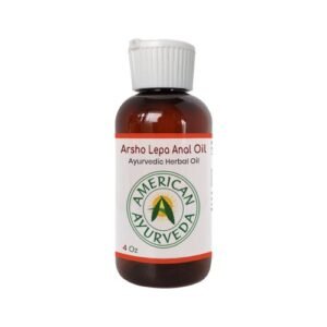 Natural Arsho Lepa Herbal Anal Oil for Hemorrhoids Anal itching, Piles, Anal Polyps, Anal Dryness, Fissure by American Ayurveda
