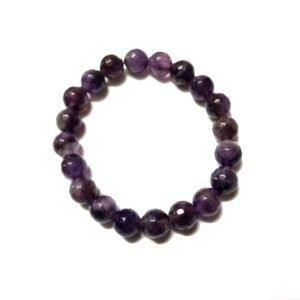 Amethyst Bead Bracelet
