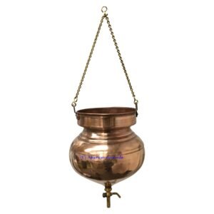 Copper Shirodhara Pots With Control Valve - American Ayurveda