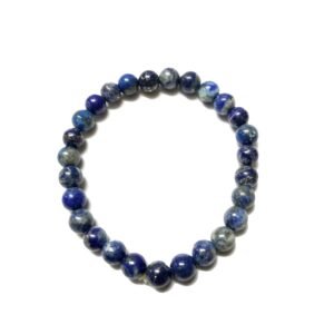 Bracelet with Lapis Beads
